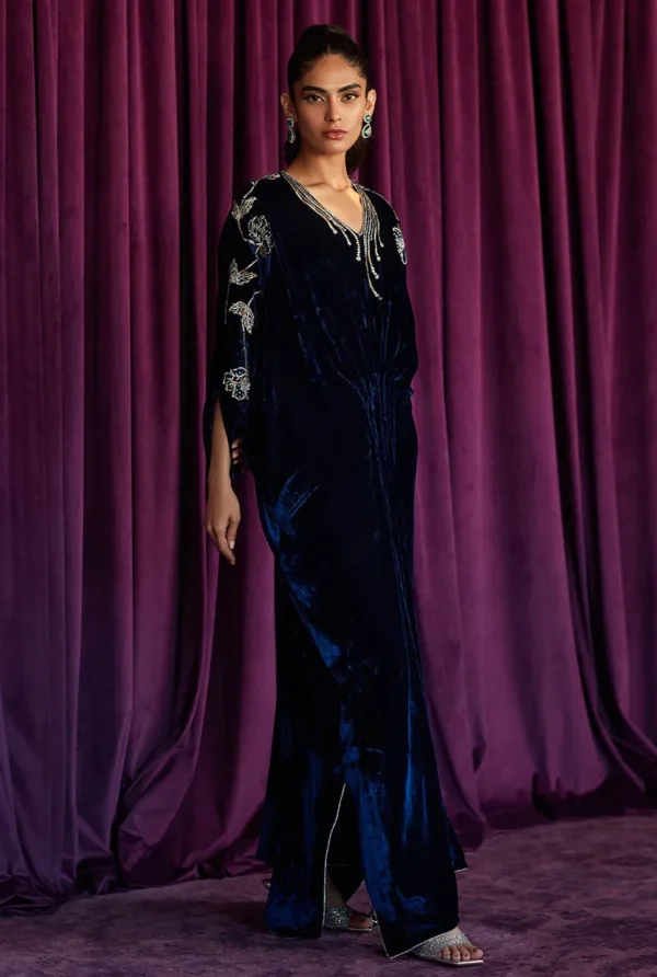 Nicole Navy | Kaftan