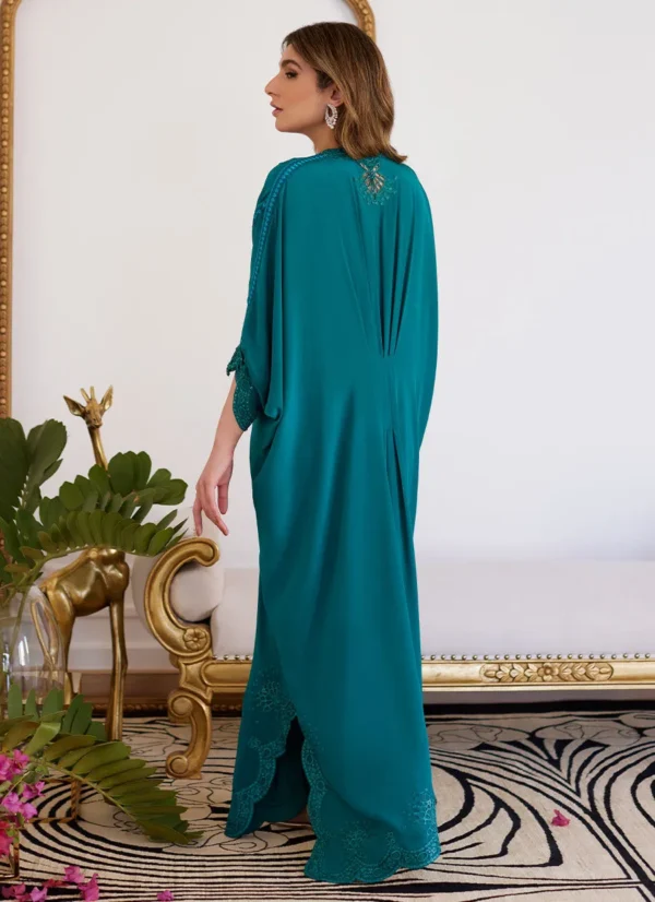 Emmeline Emerald Crepe | Kaftan