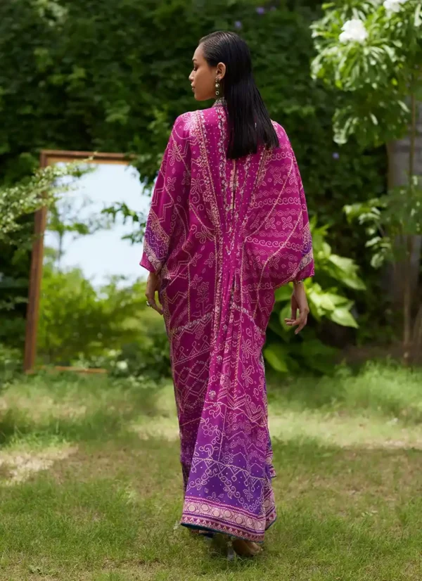 Zahli Magenta Ombre | Kaftan