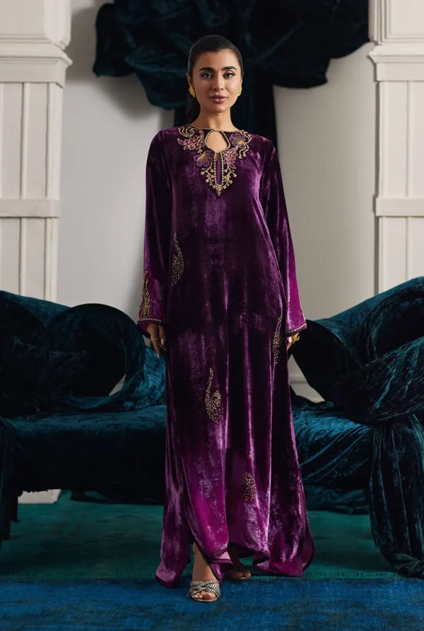 Nia Ombre Velvet | Kaftan