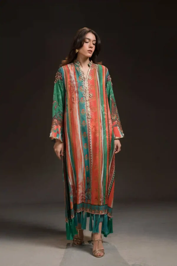 Multi Colour Burst | Kaftan/قفطان/Caftan