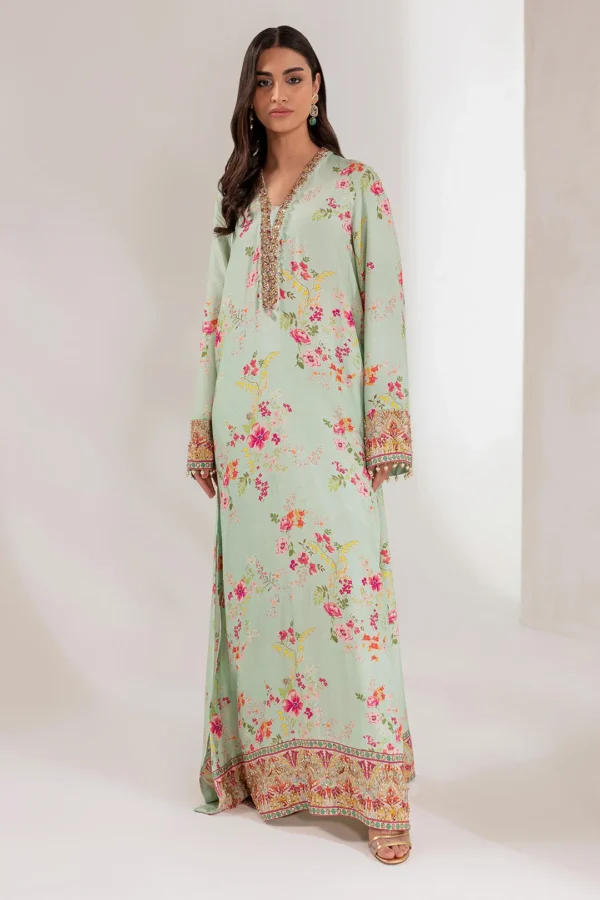 Mint Bloom | Kaftan/قفطان/Caftan