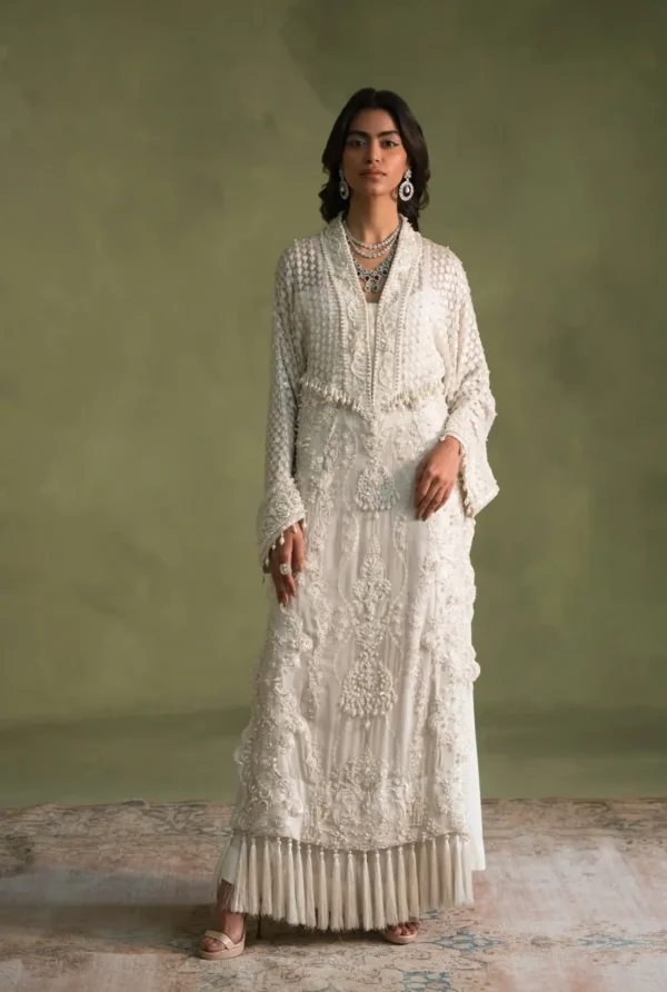 Pearl White Magic | Kaftan/قفطان/Caftan