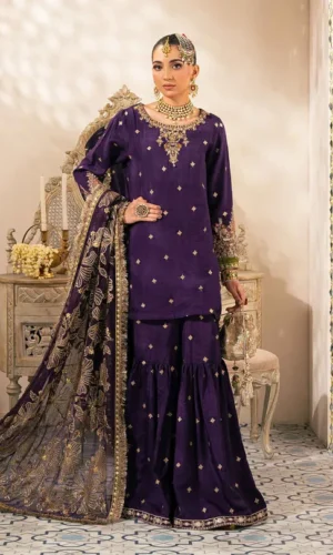 SF-W24-06 By Maria B Evening Wear