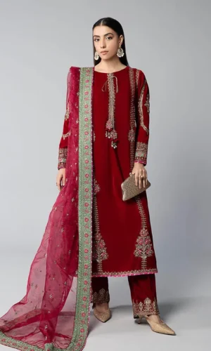 SF-W24-34 By Maria B Evening Wear