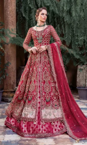 Maria B Couture Saree | Navera