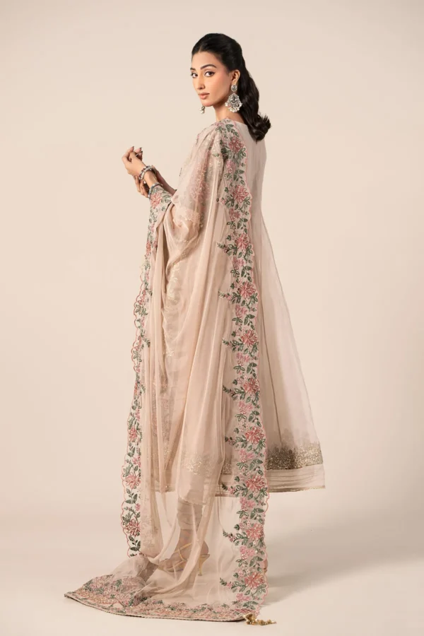 3 Piece Embroidered Organza Suit | SF-EF25-42