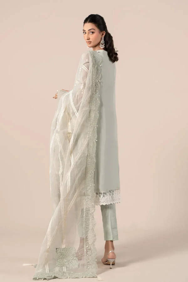 3 Piece Embroidered Chiffon Suit | SF-EF25-34