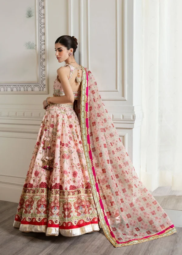 Crimson - Chinoiserie Lehnga