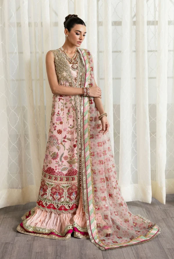 Crimson - Chinoiserie Lehnga
