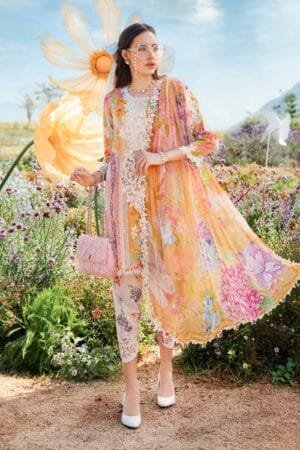 Maria B M Print | MPT-2509-A
