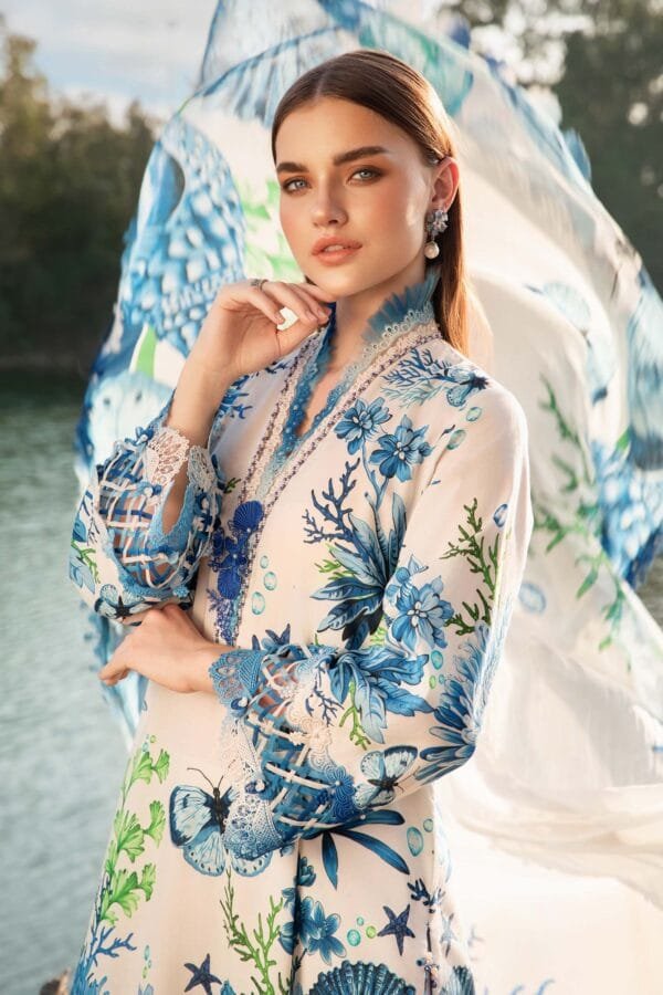 Maria B M Print | MPT-2510-B