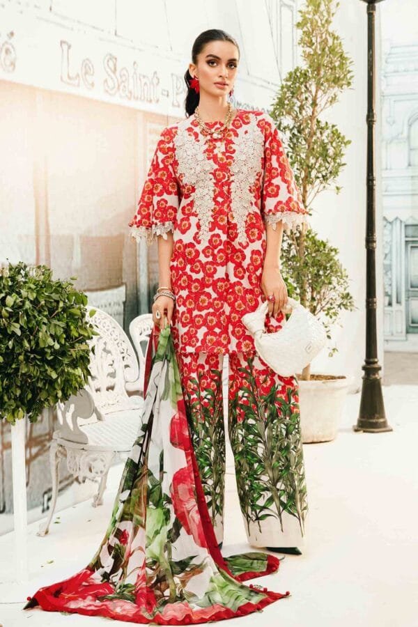 Maria B M Print | MPT-2606-B