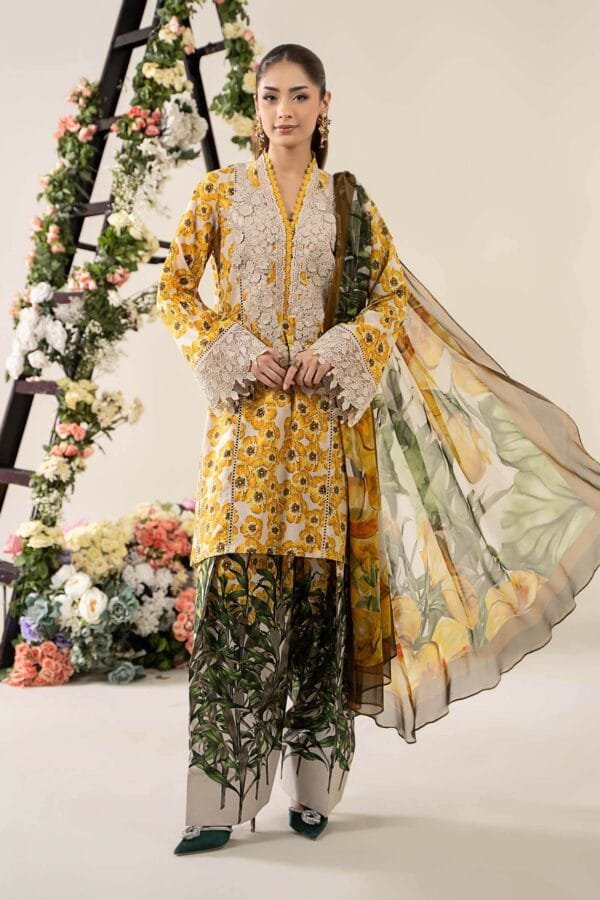 Maria B M Print | MPT-2606-A