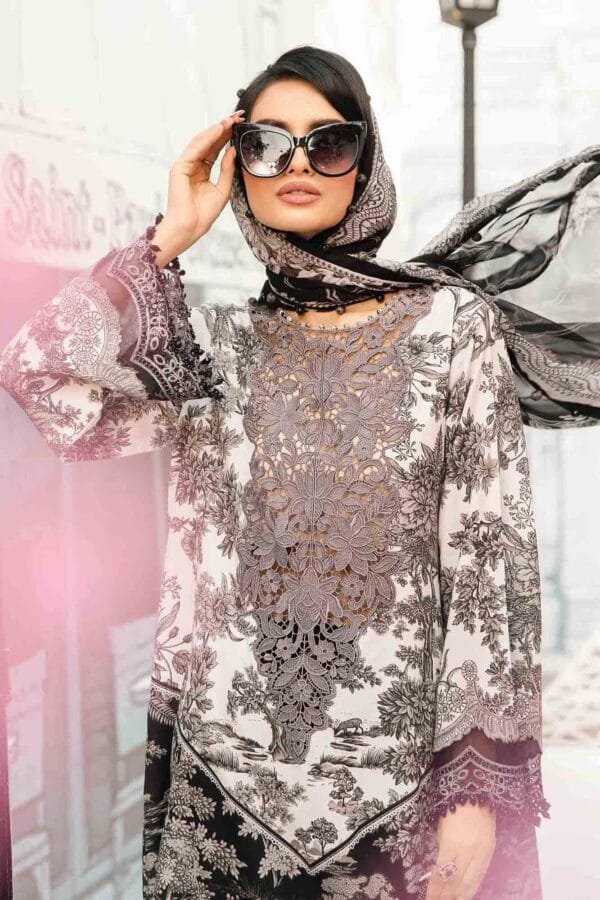 Maria B M Print | MPT-2608-B