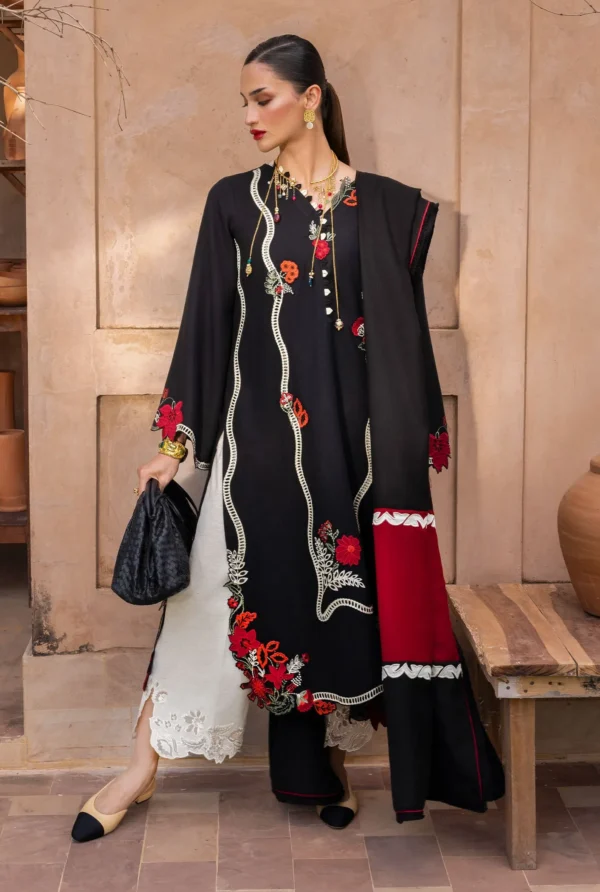 Crimson Mitti Winter Pret 25 - Kajal Kahani