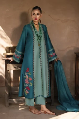 Crimson Mitti Winter Pret 25 - Rani Vogue(Turquoise)
