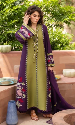 Crimson Mitti Winter Pret 25 - Rani Vogue(Plum)