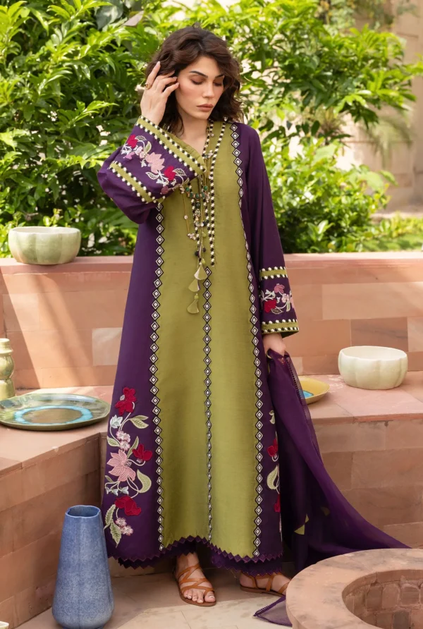 Crimson Mitti Winter Pret 25 - Rani Vogue(Plum)