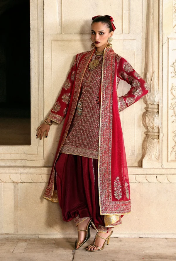 Hussain Rehar Luxury Pret 25 - Crimselle