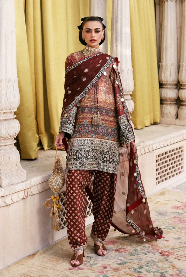 Hussain Rehar Luxury Pret 25 - Brickelle