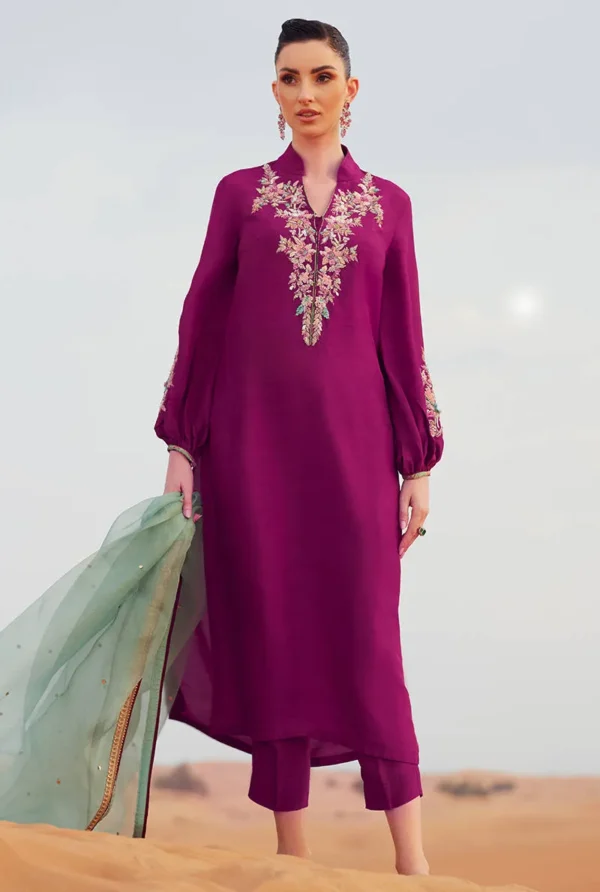 Zainab Salman Silk Solids 26 - Vintage Primrose