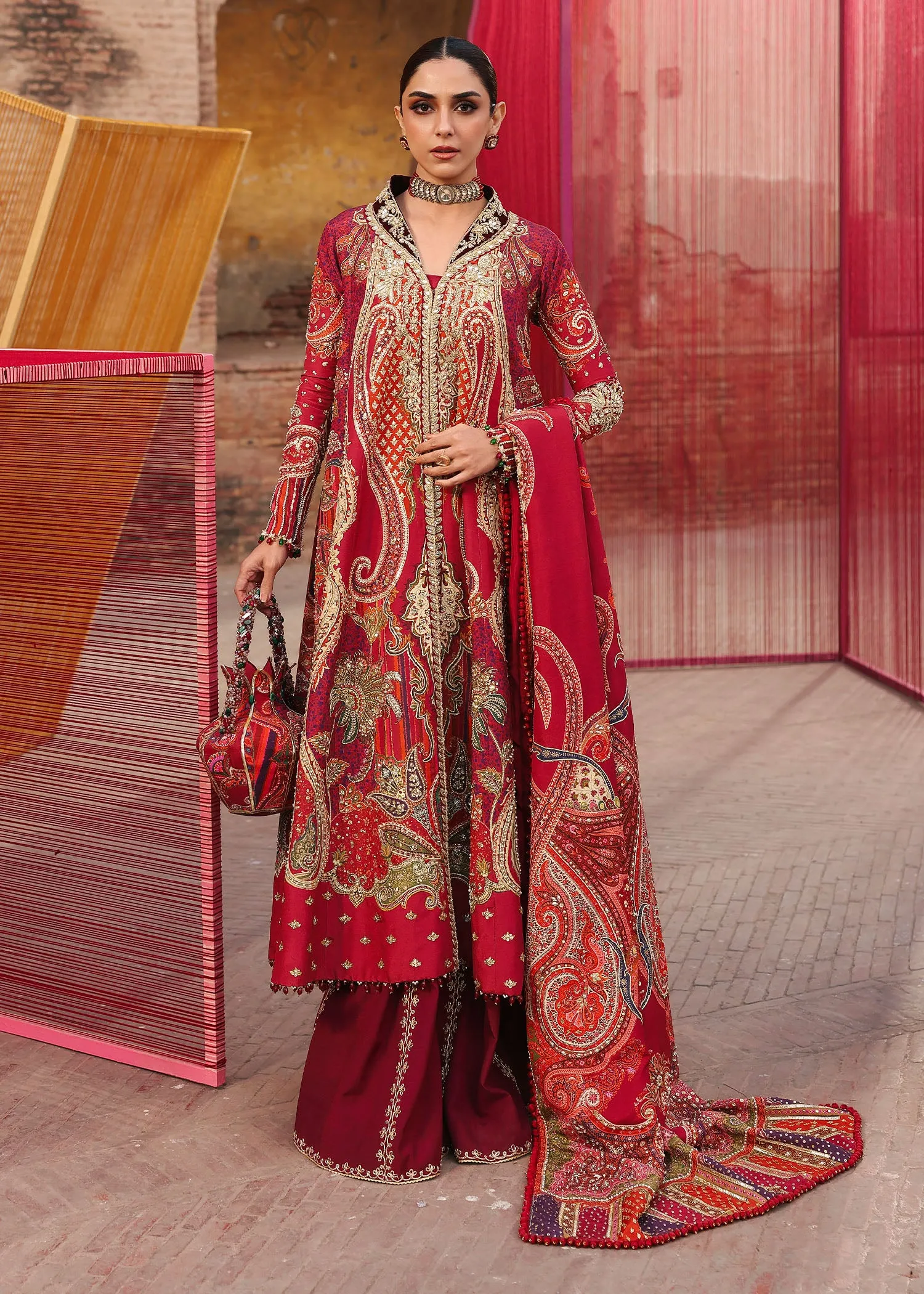 Crimson Jhilmil Wedding - Damini