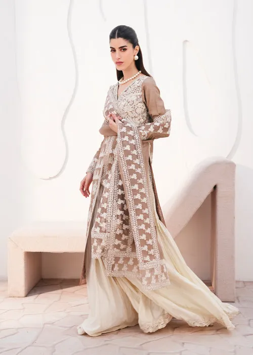 Saira Shakira Sia Luxury Pret | Latte Luster